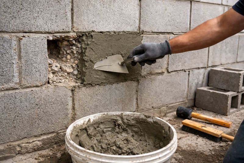 Block Wall Repair in Grandview, MO