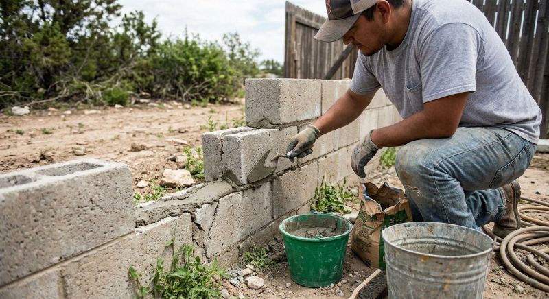 Block Wall Repair in Olathe, KS