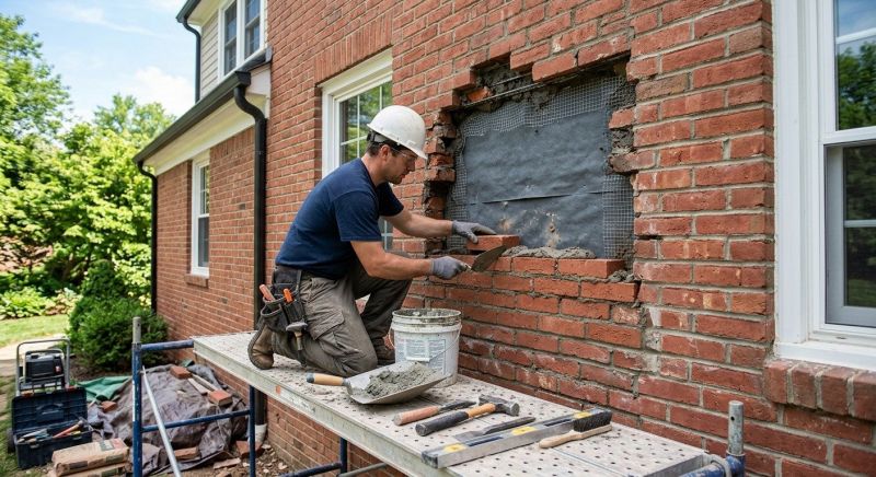Brick Flatwork Repair in Blue Springs, MO