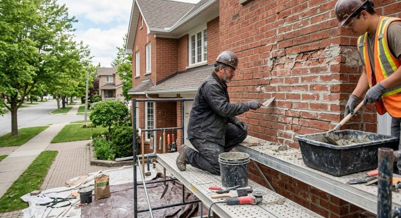 Brick Flatwork Repair in De Soto, KS