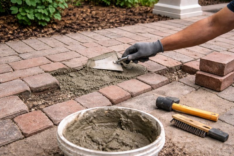 Brick Flatwork Repair in Lenexa, KS