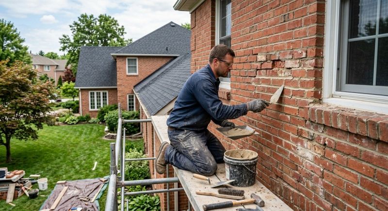 Brick Masonry Repair in Eudora, KS