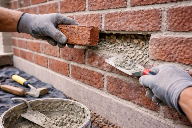 Brick Repair in Basehor, KS