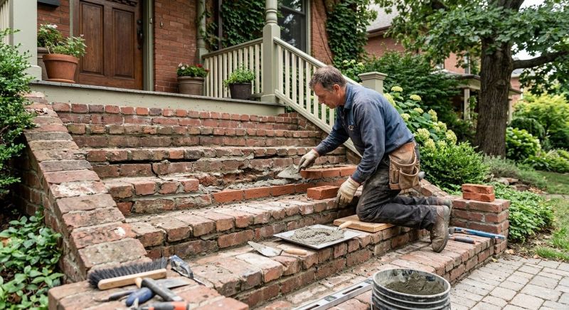 Brick Repair in Lansing, KS