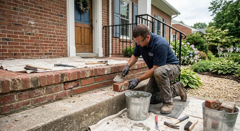 Brick Repair in Tonganoxie, KS