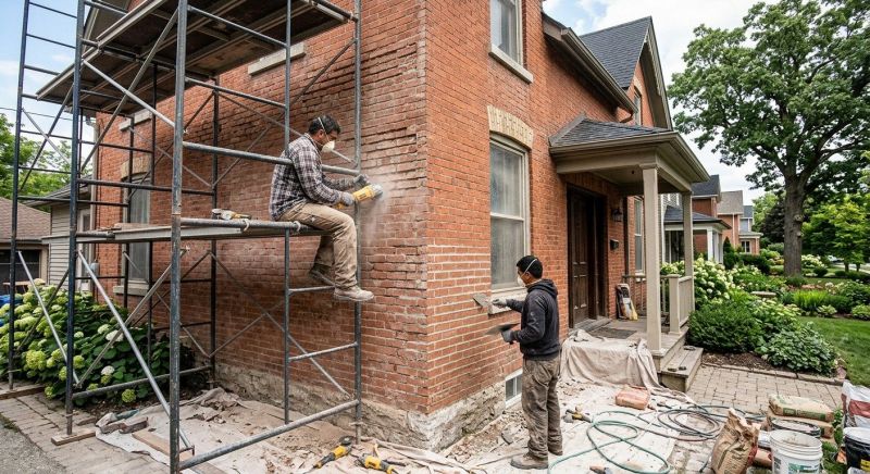 Brick Restoration in Grandview, MO
