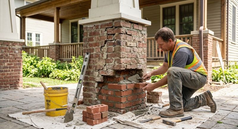Brick Restoration in Leawood, KS
