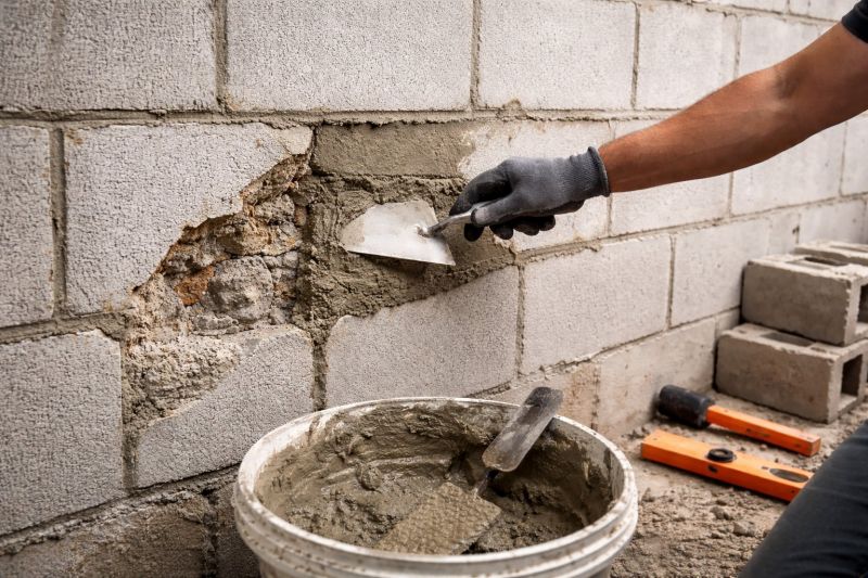 Concrete Block Repair in Eudora, KS