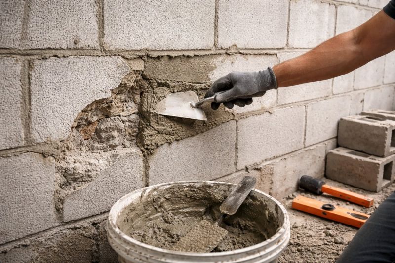 Concrete Block Repair in Eudora, KS