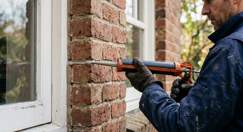 Masonry Caulking in Overland Park, KS