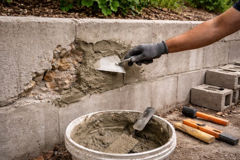 Retaining Wall Repair in Bonner Springs, KS