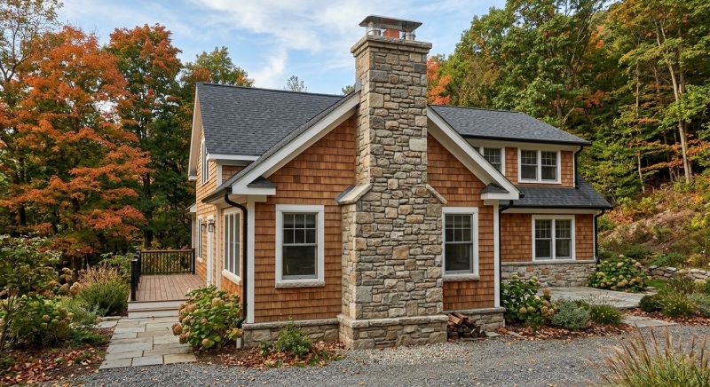 Stone Chimney Installation in Independence, MO