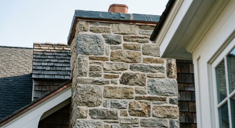 Stone Chimney Installation in Overland Park, KS