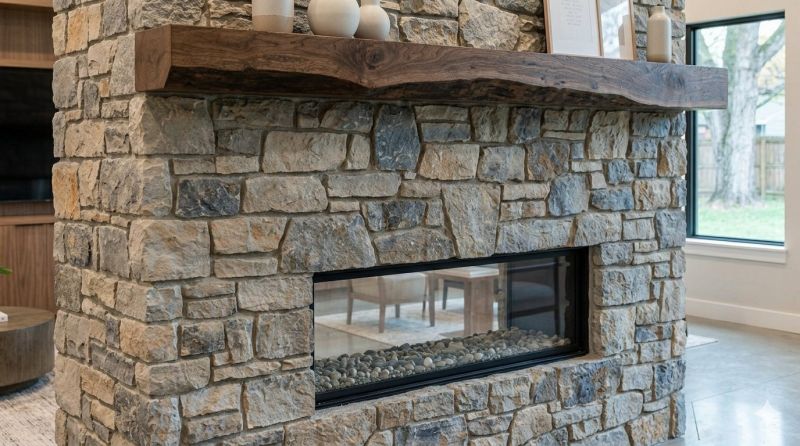 Stone Chimney Installation in Linwood, KS