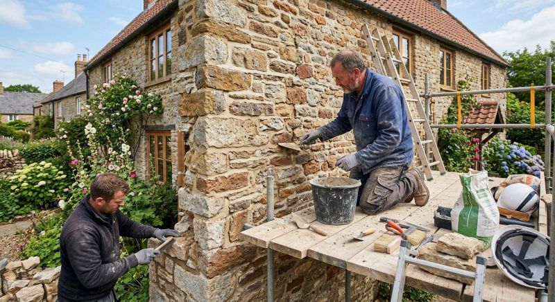 Stone Masonry Repair in Clay County, MO