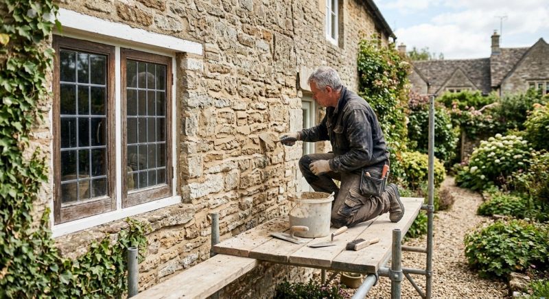 Stone Masonry Repair in Overland Park, KS