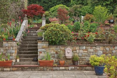 Stone Wall Repair in Johnson County, KS