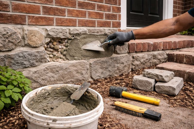 Stonework Repair in Gardner, KS