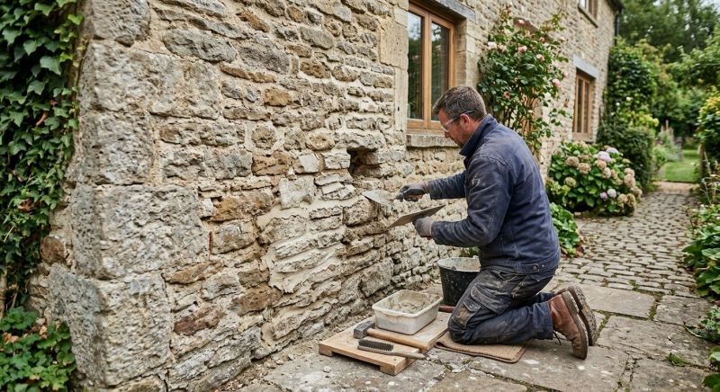 Stonework Repair in Grandview, MO