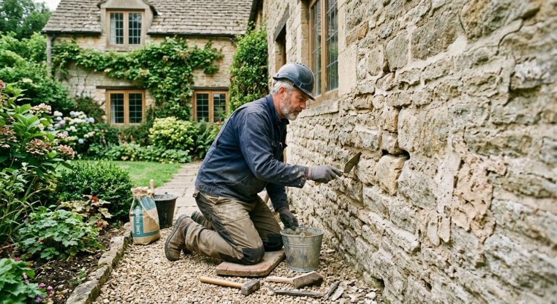 Stonework Repair in Mission, KS