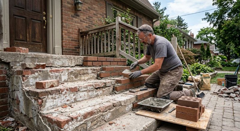 Stonework Repair in Olathe, KS