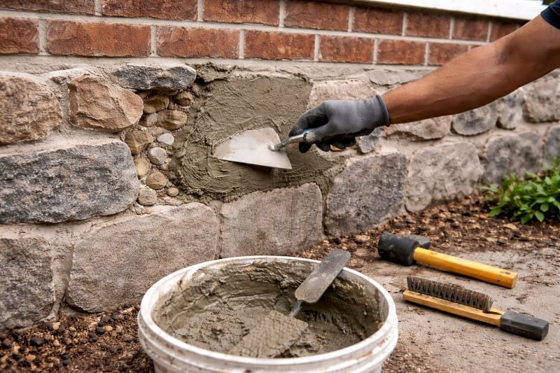 Stonework Repair in Spring Hill, KS