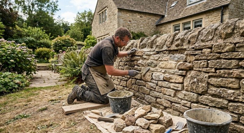 Stonework Repair in Spring Hill, KS